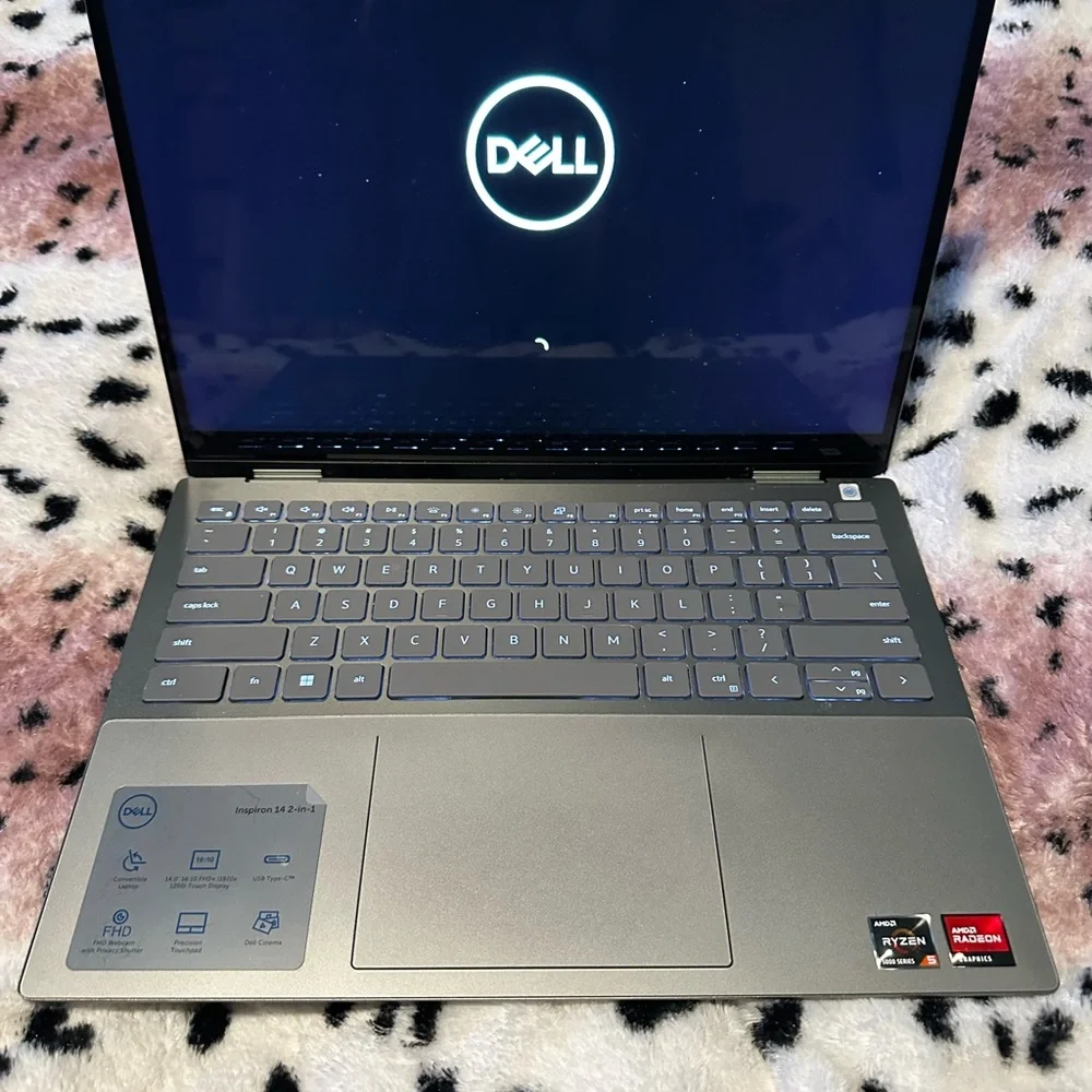 Dell green Business Laptop with Sleek Design